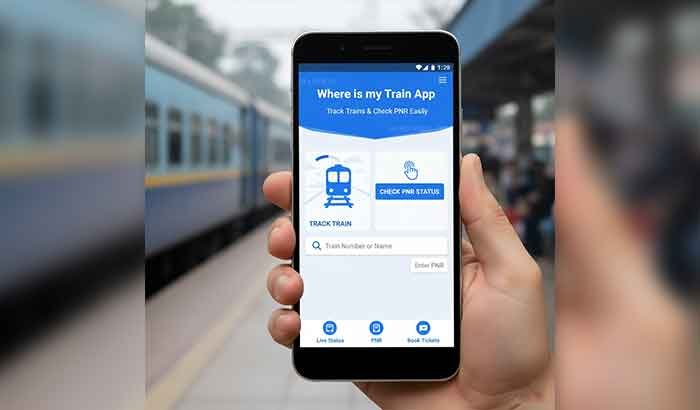 Where is my train app