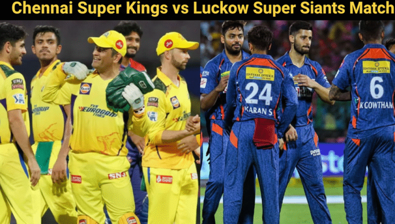 Chennai Super Kings vs Lucknow Super Giants Match Scorecard