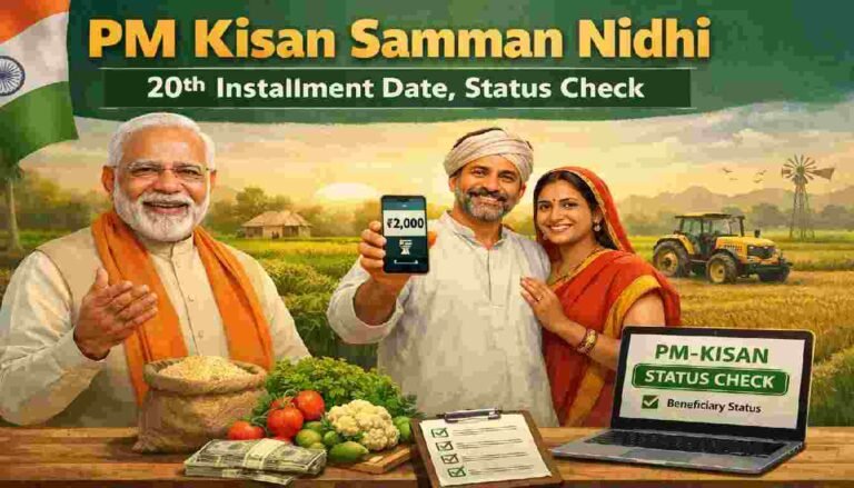 PM Kisan Samman Nidhi 20th Installment