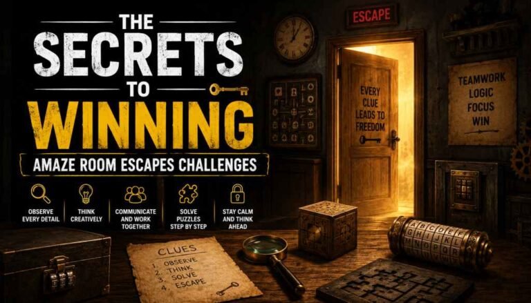 Winning Amaze Room Escapes Challenges